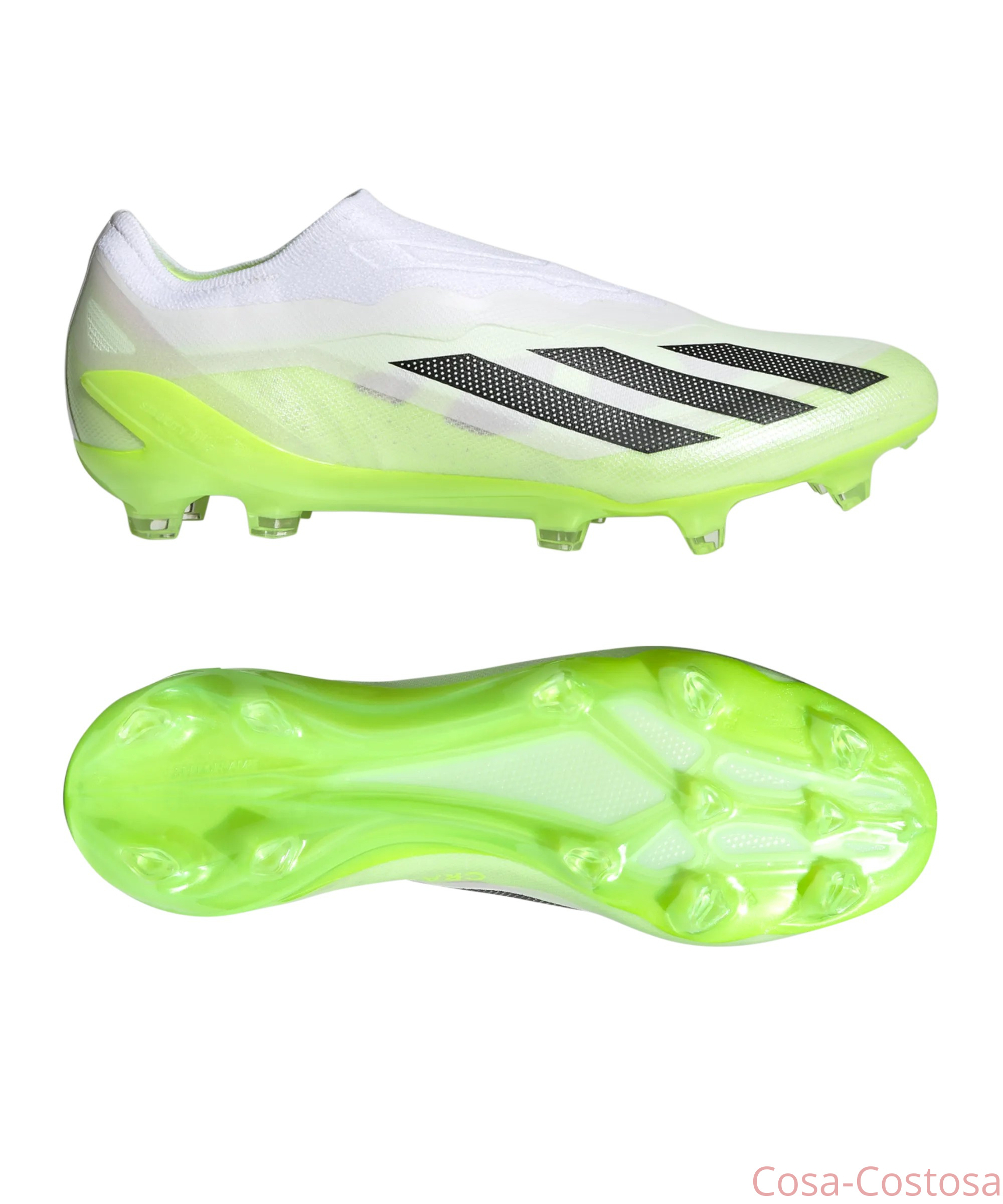 Бутсы adidas X Crazyfast.1 LL FG Crazyrush без шнурков