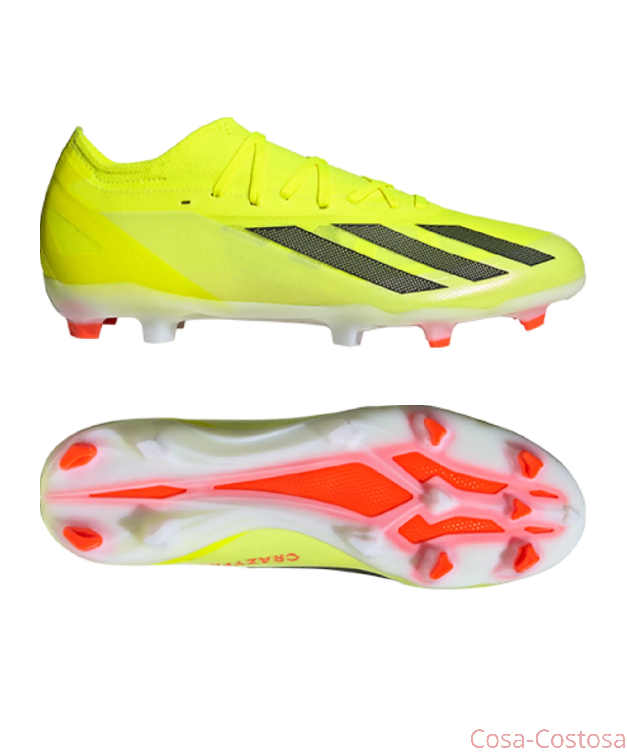 Бутсы adidas X Crazyfast Pro FG Solar Energy