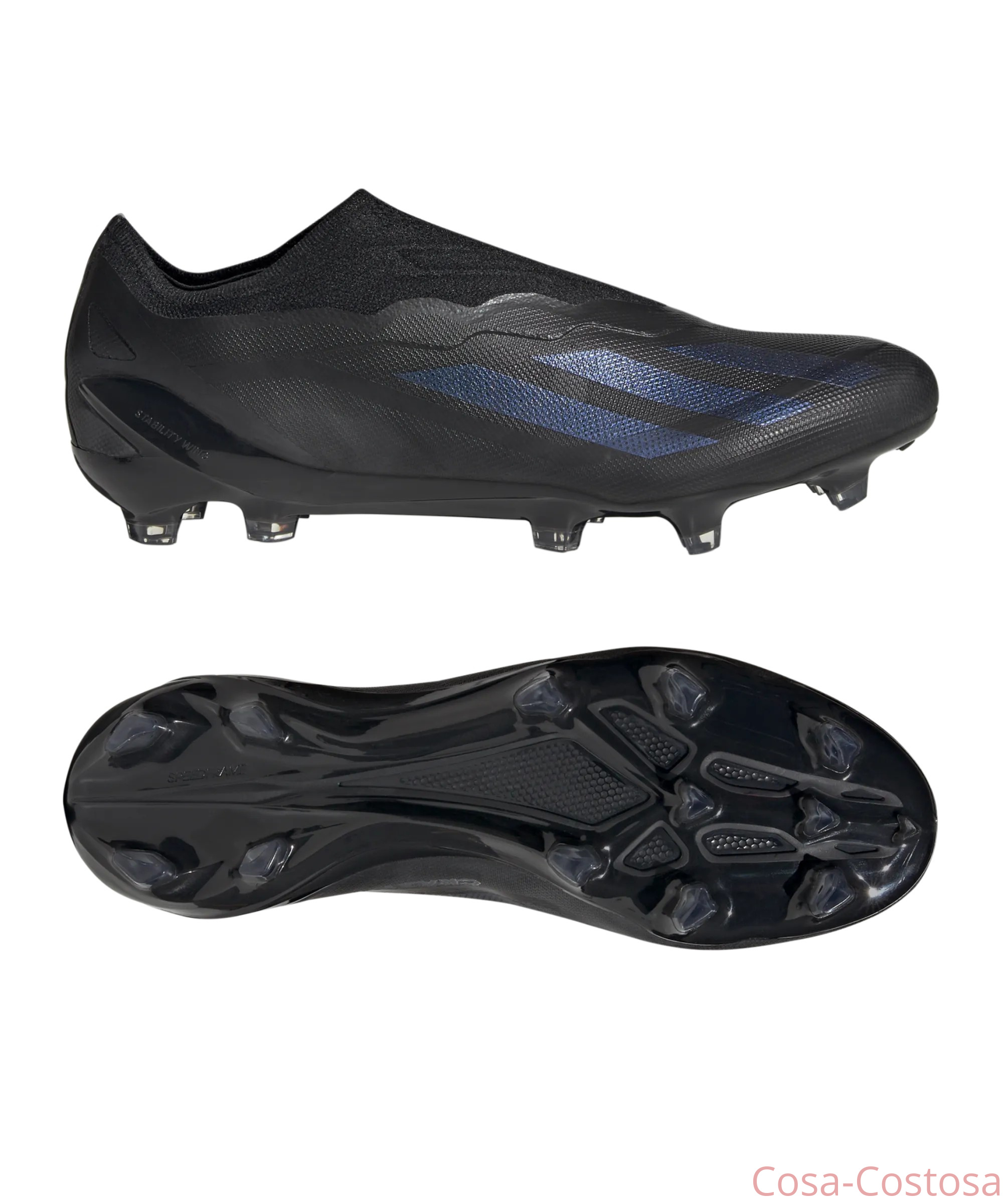 Бутсы adidas X Crazyfast.1 LL FG Nightstrike без шнурков