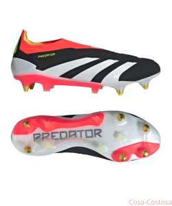 Футбольные Бутсы adidas Predator Elite LL SG Solar Energy без шнурков