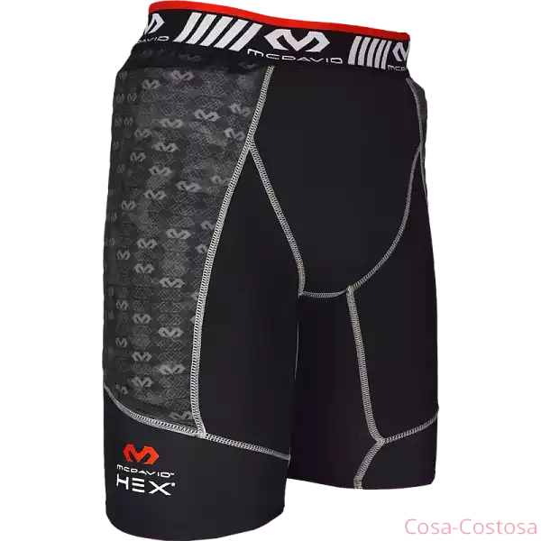 Футбол. Вратарские шорты нижнее белье с защитой MC DAVID HEX GK SHORT GUARD 2.0