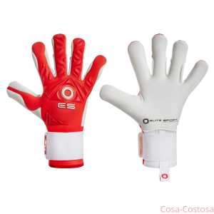 Футбольные Перчатки вратарские Elite Sport Neo Revolution II Combi Red/White