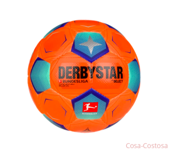 Итальянские бренды Мяч футбольный DERBYSTAR BUNDESLIGA BRILLANT APS V23 HIGH VISIBLE MATCHBALL 2023/2024