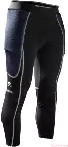 Футбол. Вратарские штаны нижнее белье с защитой MCDAVID HEX GK 3/4 PANT BARCELONA