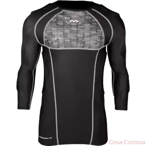Футбол. Вратарская нижняя майка с длинным рукавом и защитой MC DAVID HEX GK SHIRT EXTREME 2.0