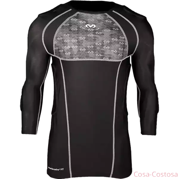 Футбол. Вратарская нижняя майка с длинным рукавом и защитой MC DAVID HEX GK SHIRT EXTREME 2.0